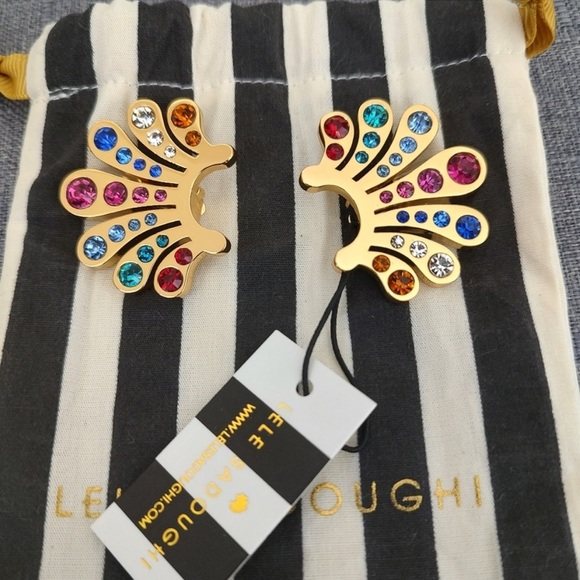 LELE SADOUGHI Crystal Lele Button Earrings - Picture 2 of 6